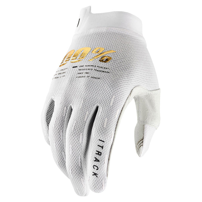 100% iTrack White Gloves