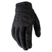 100% Brisker Black/Grey Youth Gloves 100 Percent