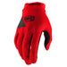 100% Ridecamp Red Youth Gloves 100 Percent