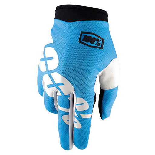 100% iTrack Cyan Gloves 100 Percent