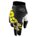 100% iTrack Black/Neon Yellow Gloves 100 Percent