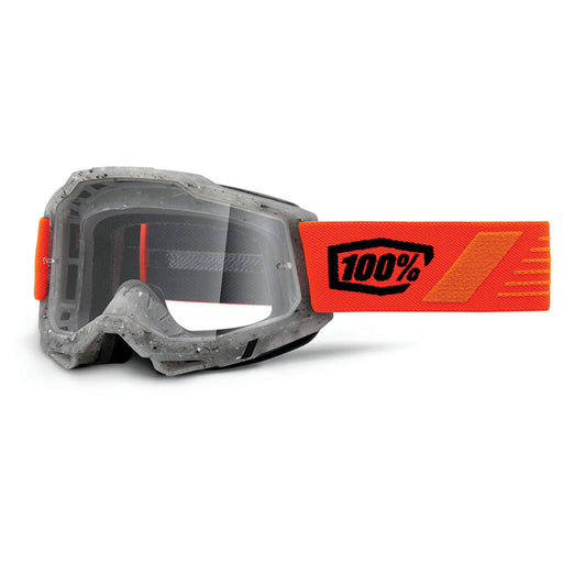 100% Accuri2 Goggles Schrute Clear Lens 100 Percent