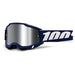 100% Accuri2 Goggle Mifflin Mirror Silver Flash Lens 100 Percent