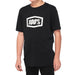 100% Essential Youth Black T-Shirt 100 Percent