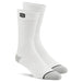 100% Solid Casual White Socks 100 Percent