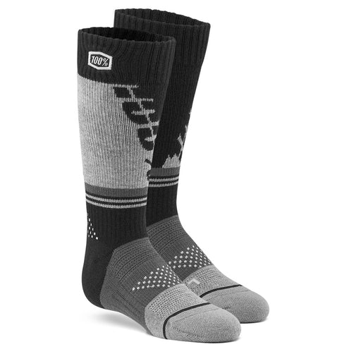 100% Torque Black/GreyYouth Moto Socks 100 Percent