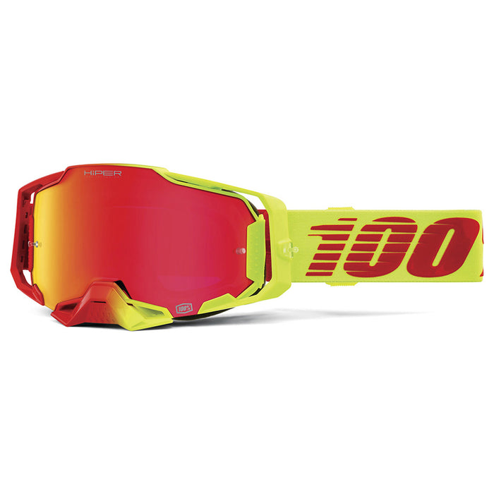 100% Armega Goggle Solaris Hiper Red Mirror Lens