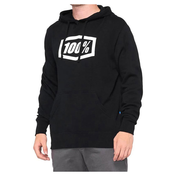 SP22 ESSENTIAL HOODIE PULLOVER BLK SM 100 Percent