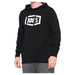 SP22 ESSENTIAL HOODIE PULLOVER BLK SM 100 Percent