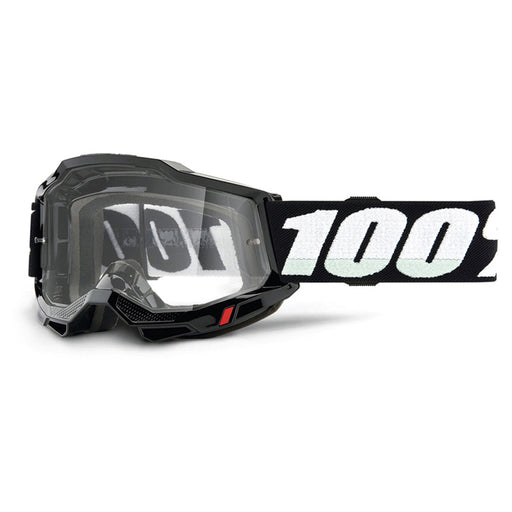 100% Accuri2 Youth Goggle Black Clear lens 100 Percent