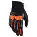 100% Derestricted Black/Orange Gloves 100 Percent