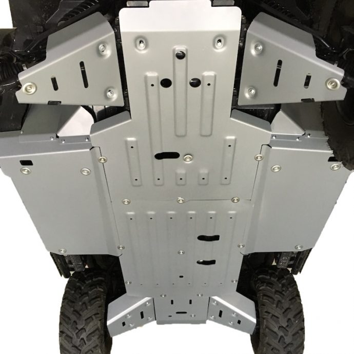 Aussie Powersports Skid Plate Kit and CV Guards for Honda Pioneer