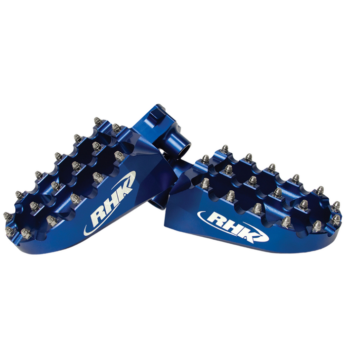 John Titman RHK Blue YZ/YZF/WRF 125-450 1999-On Footpegs